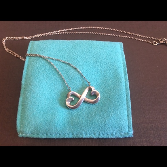 Tiffany & Co. Double Heart Necklace - Picture 1 of 4